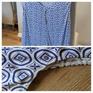 Sleeveless Cabi Faux wrap blouse